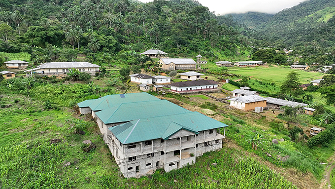 Kinderspital Mbetta Grossprojekt Ashia Spital bauen Kamerun Afrika