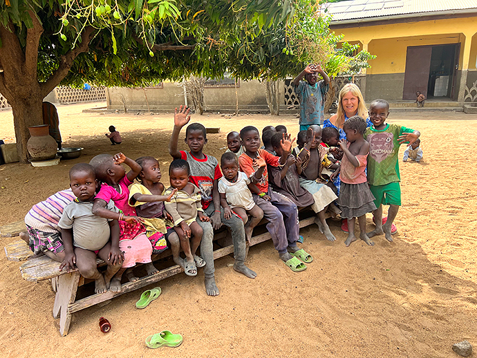 Kinder Afrika Ernährung Mutter-Kind-Programm Kamerun