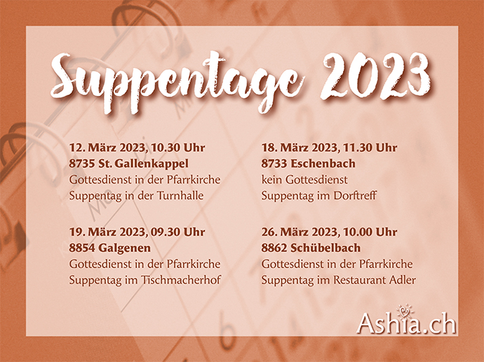 Suppentag 2023 March Höfe See-Gaster