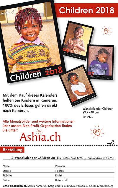 Ashia Kinderkalender 2017