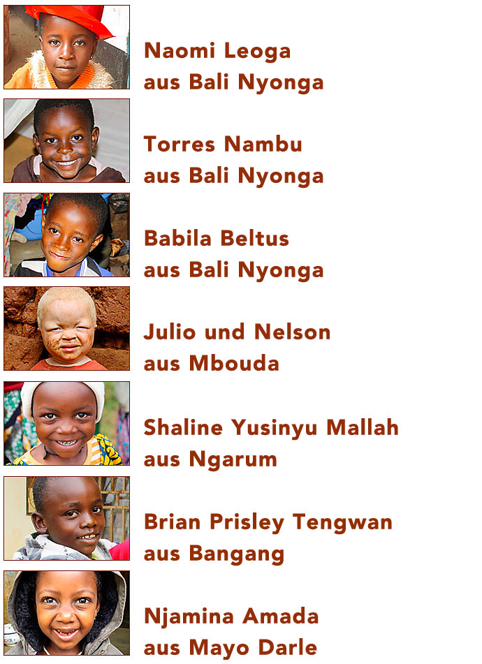 Patenkinder Kamerun