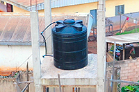 Brunnenbau Wasserprojekt Wasserturm West-Kamerun