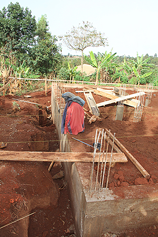Baustelle Kamerun