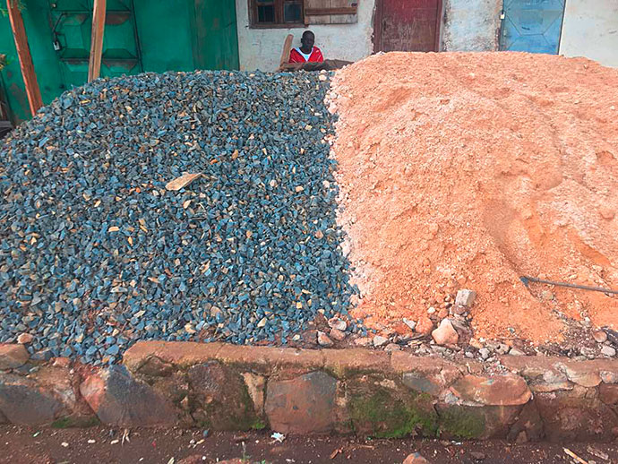 Brunnenbau Wasserprojekt Kamerun Wasserturm